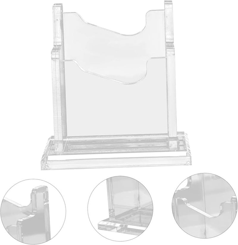 Veemoon Large Capacity Business Card Holder Organizer Box Black - Image 3